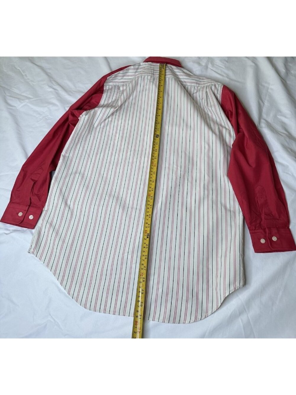 Retro Japan JDM Genuine ENEOS Oil Staff Short Sleeve Button Up Shirt Red M NWT - Picture 9 of 9
